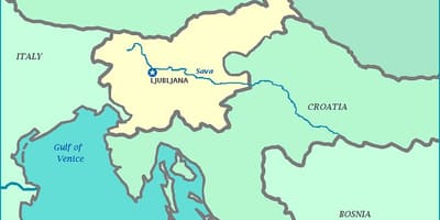 Térkép Szlovén tengerpart