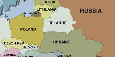 Térkép Szlovénia, illetve a szomszédos országokban