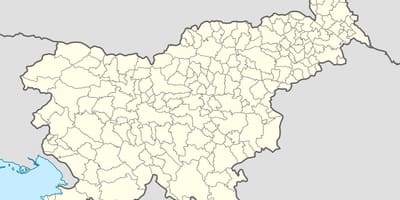 Szlovénia térkép helye